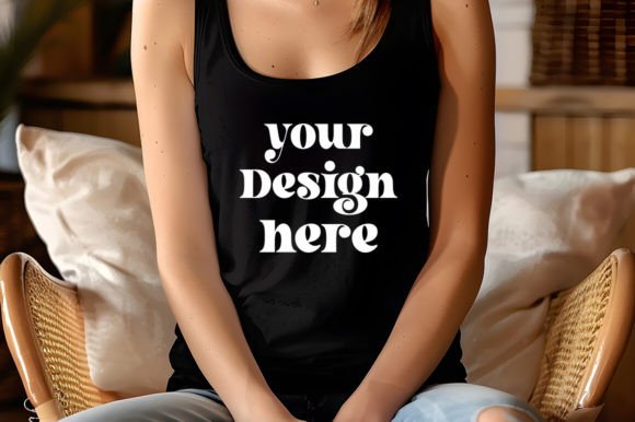 Black Tank Top 8800 Mockup: A Designer's Review