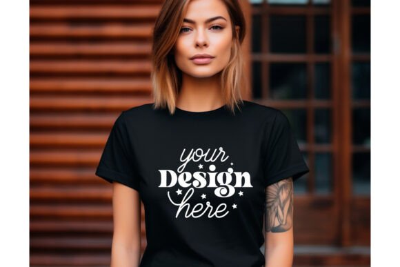 Gildan 5000 Tee Mockup 10: Essential Graphics