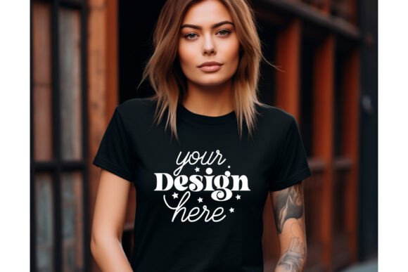 Gildan 5000 Tee Mockup 11: Graphics for Product Mockups