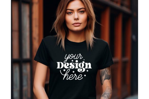 Gildan 5000 Tee Mockup 9: Graphics for Product Mockups