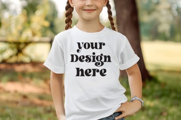 Gildan 500B White Mockup: Premium Graphics for Product Mockups
