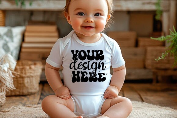 Rabbit Skins 4411 Baby Mockup 118: Graphics & Product Mockups