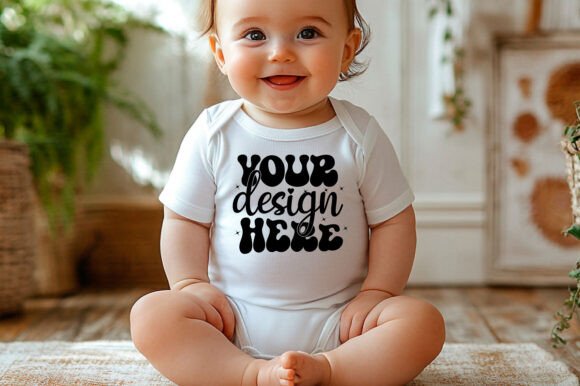 Rabbit Skins 4411 Baby Mockup 121: Graphics & Product Mockups