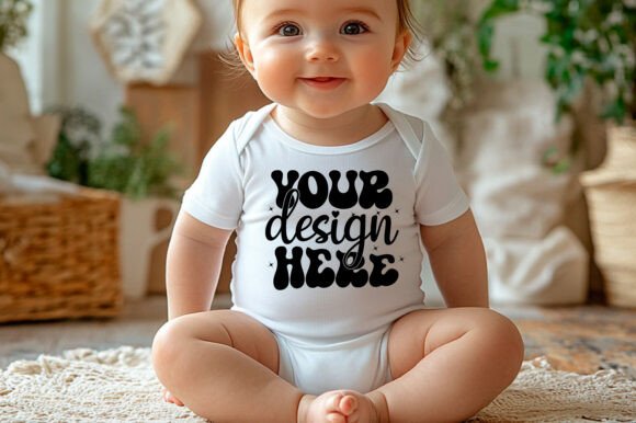 Rabbit Skins 4411 Baby Mockup 122: Graphics & Mockups