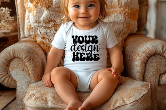 Rabbit Skins 4411 Baby Mockup 126: Graphics & Product Mockups