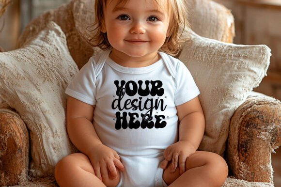 Rabbit Skins 4411 Baby Mockup 129: Graphics & Product Mockups