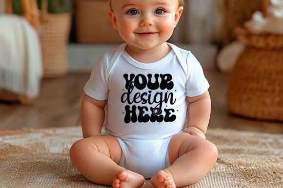 Rabbit Skins 4411 Baby Mockup 130: Graphics & Product Mockups