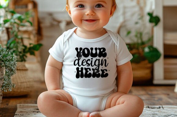 Rabbit Skins 4411 Baby Mockup 131: Graphics for Product Mockups