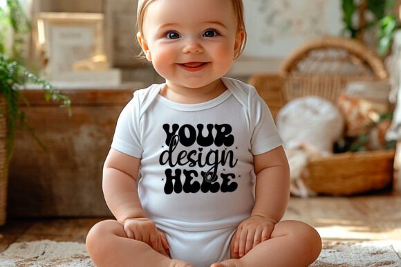 Rabbit Skins 4411 Baby Mockup 133: Graphics for Product Mockups