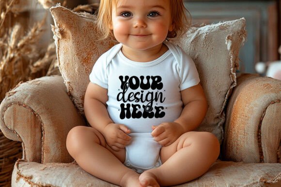Rabbit Skins 4411 Baby Mockup 135: Graphics & Product Mockups