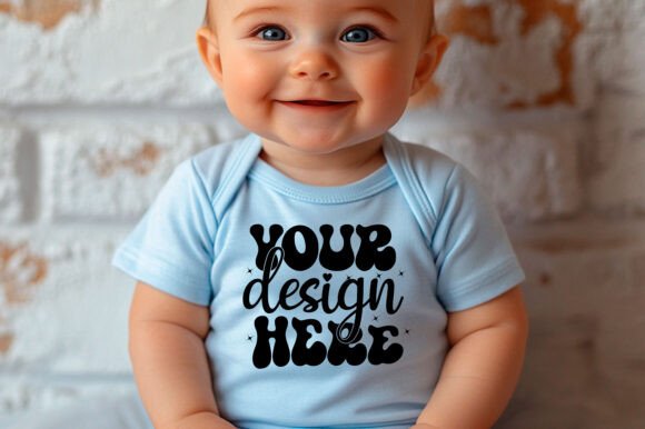 Rabbit Skins 4411 Baby Mockup 80 Graphics