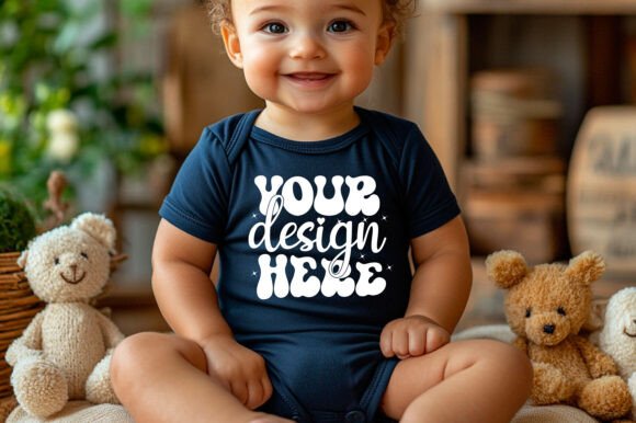 Rabbit Skins 4411 Baby Mockup: Graphics & Product Mockups