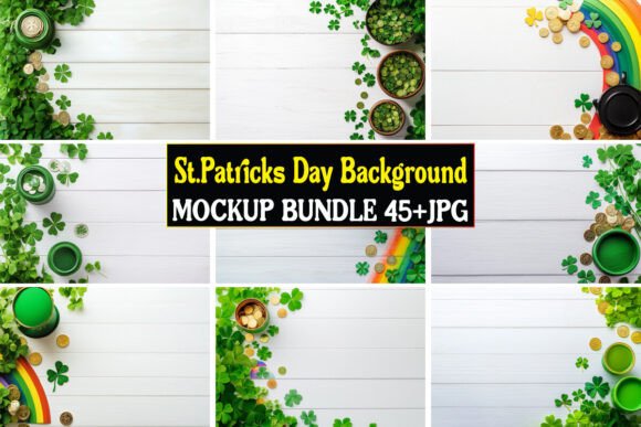 St. Patrick’s Day Graphics & Product Mockups Review